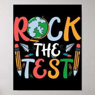Poster Professores do Dia de Teste do Professor no Dia de