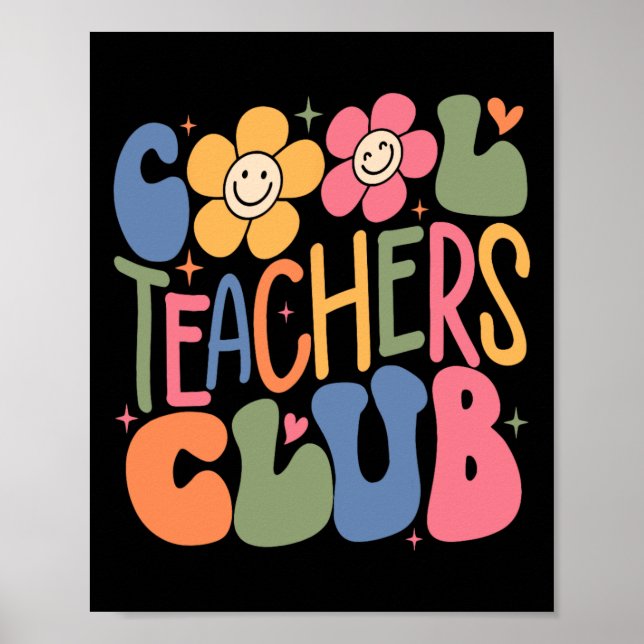 Poster Professores Legal de Professores do Mens Mulheres  (Frente)