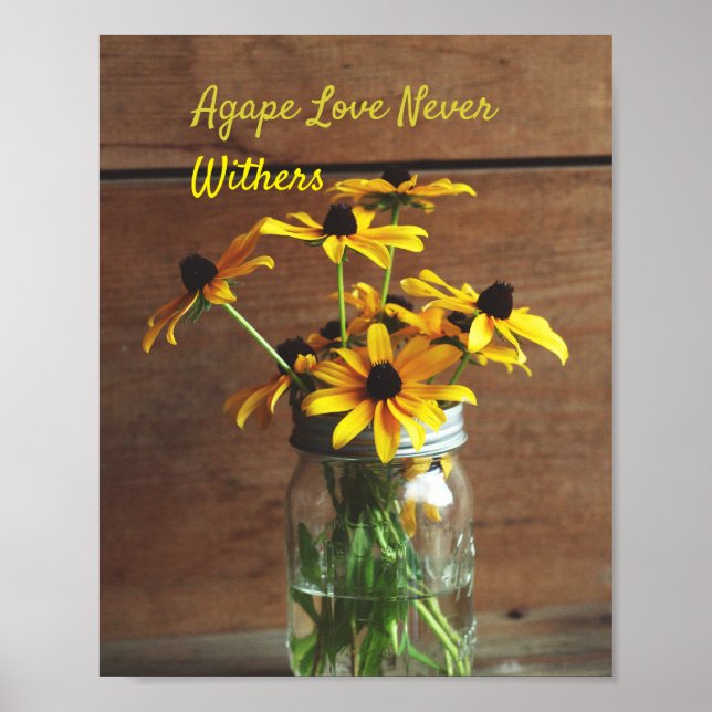 Poster Profetic Agape Love (Frente)