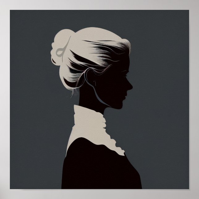 Poster Profil Femme (Frente)