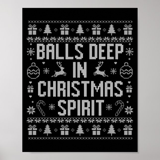 Poster Profundamente No Casal Srit De Natal Correspondent (Frente)