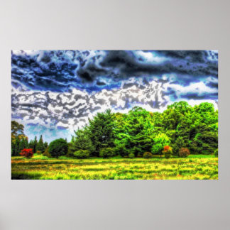 Poster Profundidade 18 Pastel