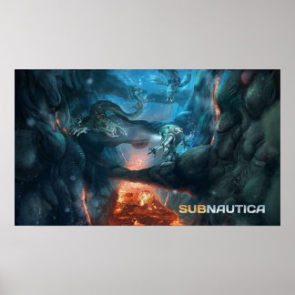 Poster Profundidade do oceano subnautica