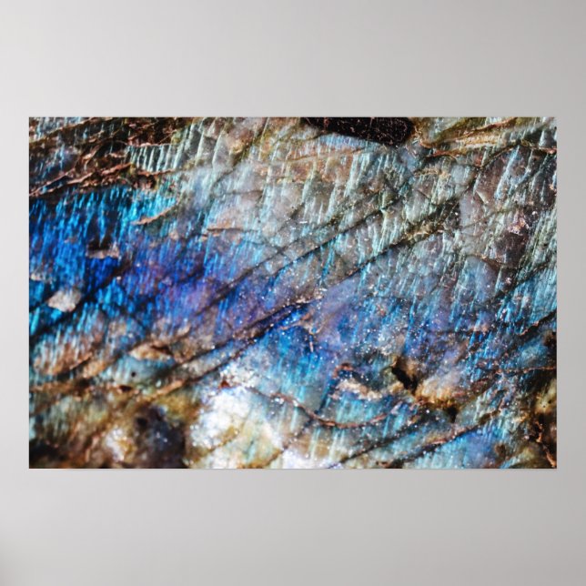 Poster Profundidades Iridescentes (Frente)