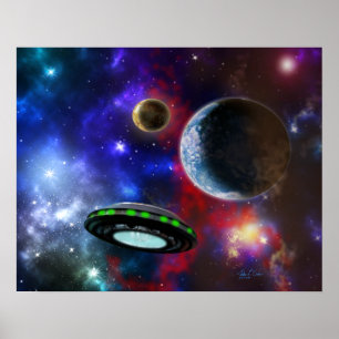 Poster Profundo exploração (20x16)