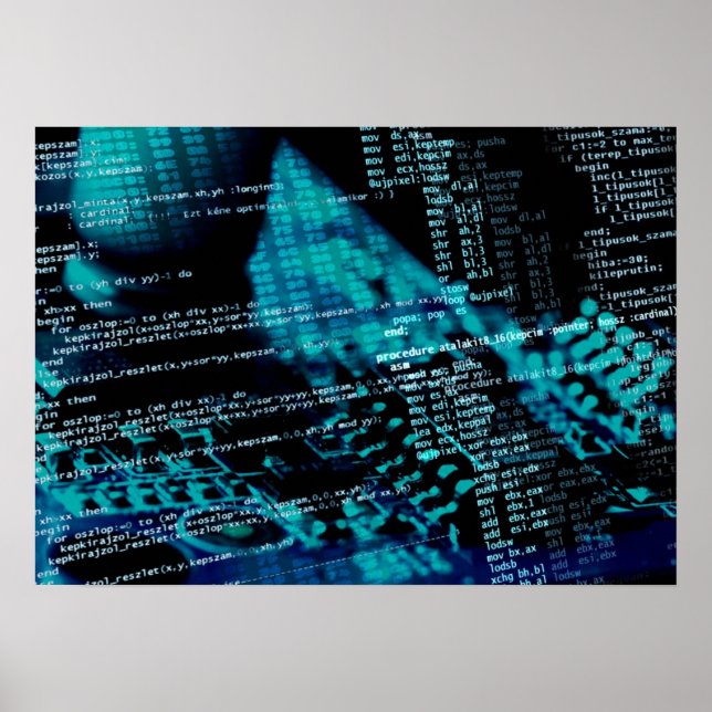 Poster Programação de computador (Frente)