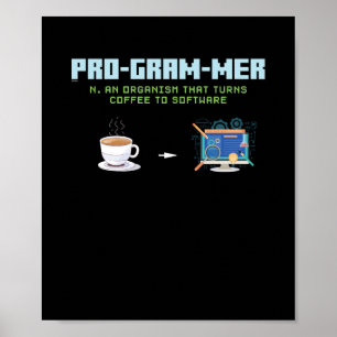 Poster Programador de Computador Engraçado
