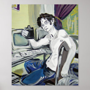 Pôster Programador do computador