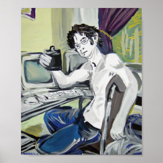 Pôster Programador do computador
