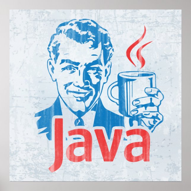 Pôster Programador Java (Frente)