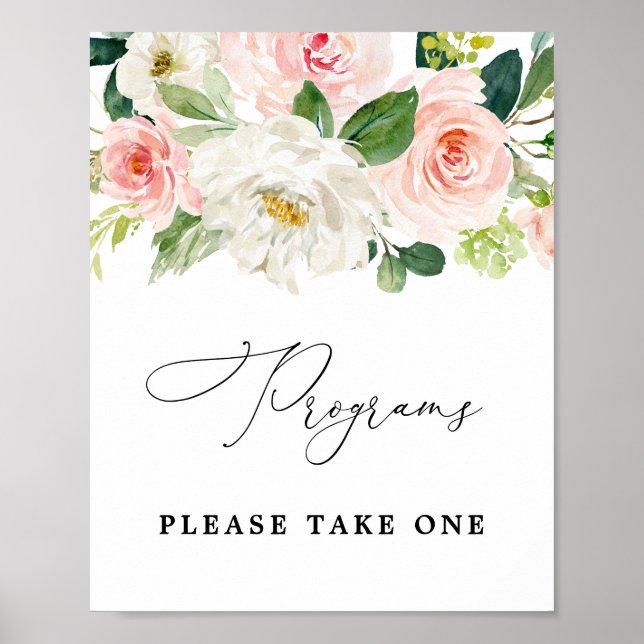 Poster Programas Blush Por Favor, Pegue Um Sinal (Frente)