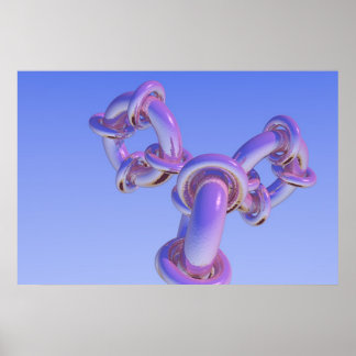 Pôster Progressão Fractal do Toro 2