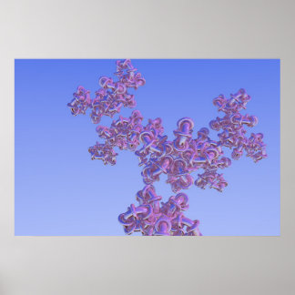 Pôster Progressão Fractal do Toro 4