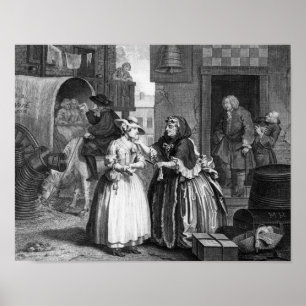 Pôster Progresso de Um Harlot