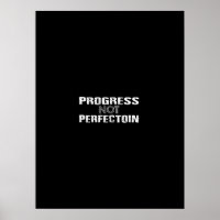 progresso não perfeição