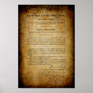 PÔSTER PROIBIÇÃO 18ª ALTERAÇÃO