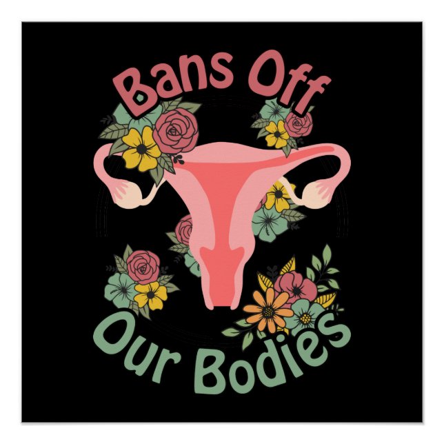 Pôster Proibir Nossos Corpos (Frente)