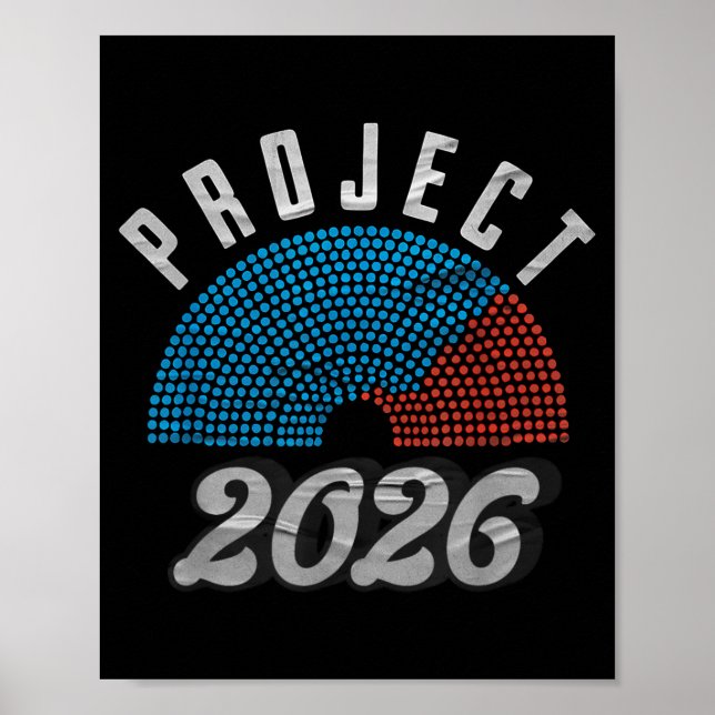 Poster Project 2026 Tee Shirt  (Frente)