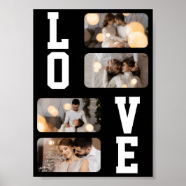 Poster Projete Sua Própria Colagem de 4 Fotos