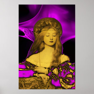 POSTER PROJETISTA DE ROUPAS DE BELEZA E VAIDADE