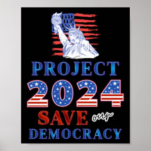 Poster Projeto 2024 Salva a Nossa Democracia