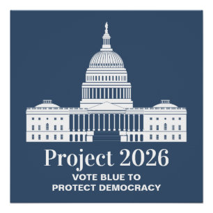 Pôster Projeto 2026 Voto pela Democracia