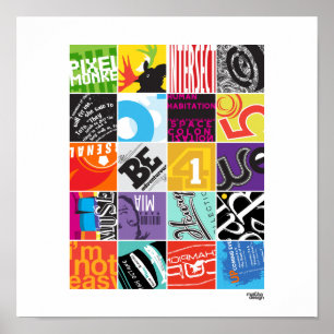 Poster Projeto 20 Quadrados I