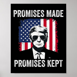 Poster Promessas Feitas Promessas Cumpridas Presidente Do