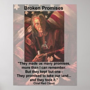 Poster promessas quebradas