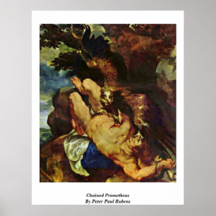 Pôster PROMETHEUS acorrentado por Peter Paul Rubens