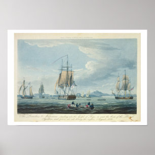 Pôster Prometheus and the Melpomene in the Gulf of Riga