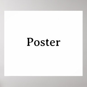 Poster Promoção de Marca Simples Padrão Semi-Brilho 24"x2