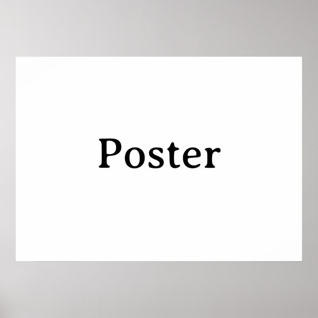 Poster Promoção de Marca Simples Padrão Semi-Brilho 28"x2 (Frente)