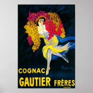 Pôster Promocional PosterFrance de Gautier do conhaque