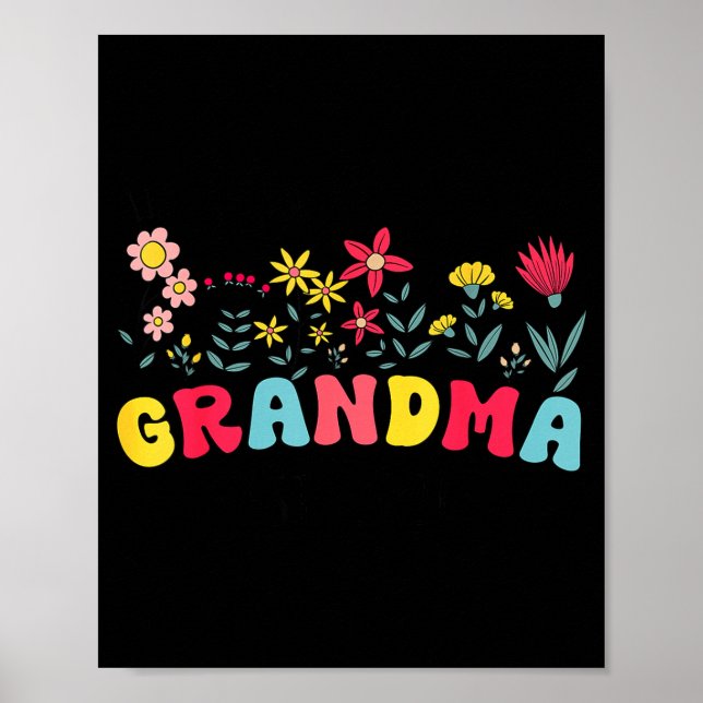 Poster Promoted To Grandma Est 2026 Soon To Be New Grandm (Frente)