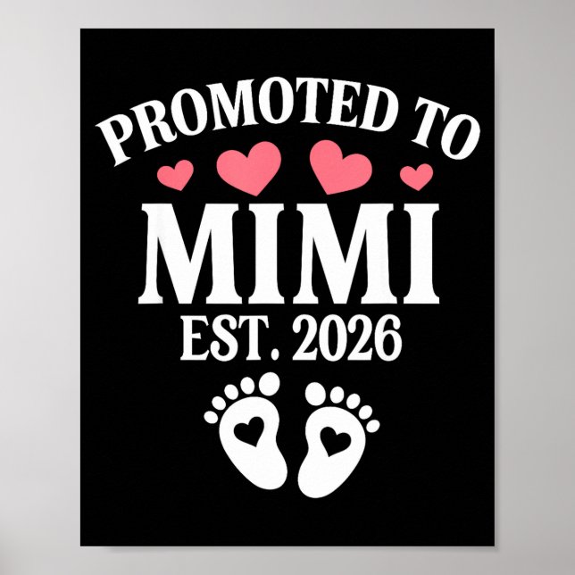 Poster Promoted To Mimi 2026 Proud Mimi 2026 Announcement (Frente)