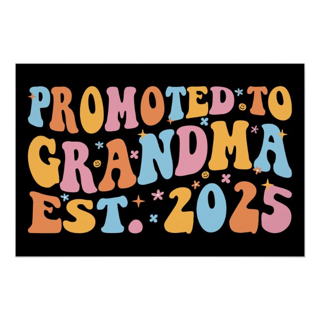 Pôster Promovido À Avó Est. 2025 III (Frente)