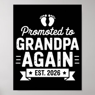 Poster Promovido a Avô Novamente Est 2026 Logo Família