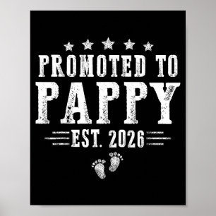 Poster Promovido a Pappy Est.2026 Dia dos Pais Primeira V