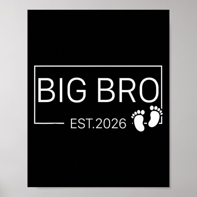 Poster Promovido Ao Big Bro Est 2026 Novo Irmão Bebê Anno (Frente)