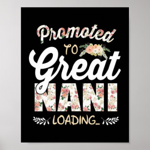 Poster Promovido ao Excelente Nani Est 2022 Floral pela p