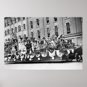 Pôster Prontidão Parada de WWI, 1916