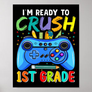 Poster Pronto Para Esmagar 1ª Série Ck Para a Escola Game