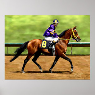 Pôster Pronto para Executar - Pintura em Cavalo
