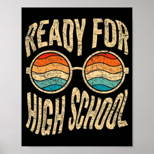 Poster Pronto Para O Segundo grau De Volta Ao Ensino Supe