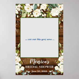 Poster Prop. Fotográfica de Chá de panela Floral de Madei