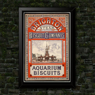 Poster Propaganda Comercial de Produto Alimentício Decora
