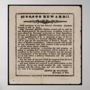 Poster Propaganda da recompensa