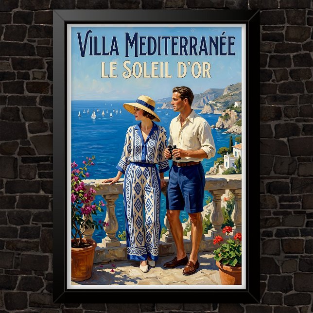 Poster Propaganda de Moda Vintage dos Anos 1920 (Criador carregado)