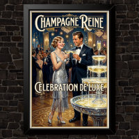 Propaganda de Moda Vintage dos Anos 1920